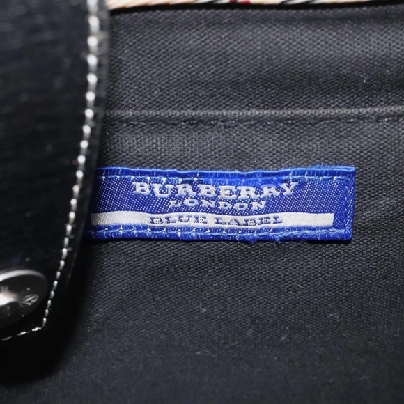 Burberry Nova Check Blue Label Handbag -Japan Exclusive - Picture 9 of 16